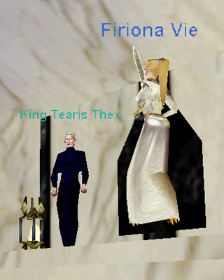 Firiona Vie in EverQuest. Note the plate armor and sword.