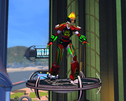 Radium Red in Champions Online